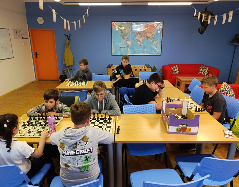 Projekt Šachy do škol v DDM Teplice